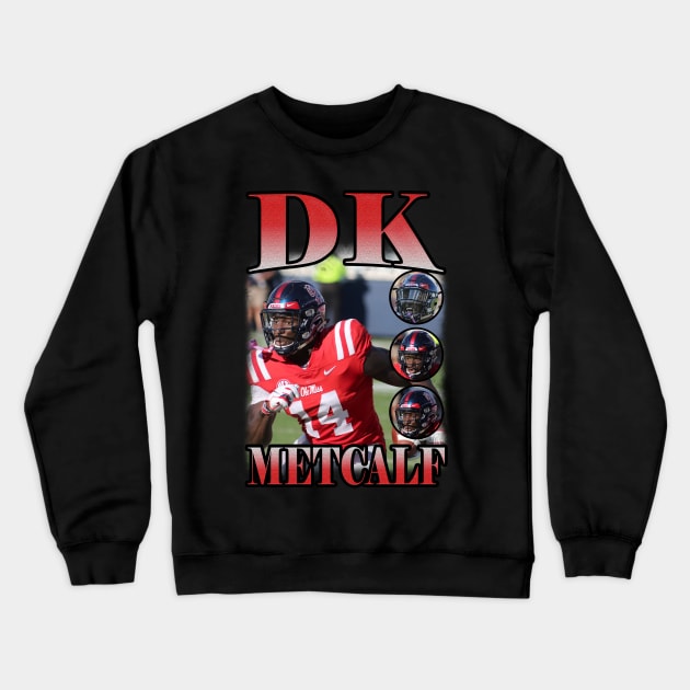 BOOTLEG DK METCALF VOL 2 Crewneck Sweatshirt by hackercyberattackactivity